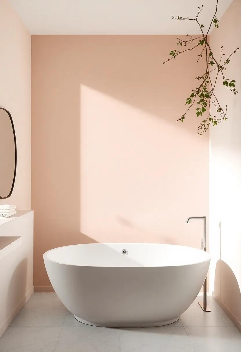 Nature-Inspired Color ​palettes for a Soothing Bathroom Environment