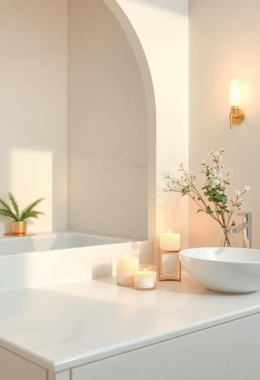 Create a Spa-Like vibe with Soft Lighting and ‍Scented Candles