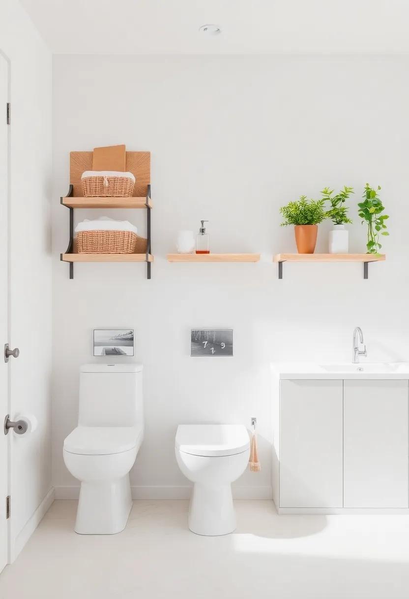 Bathroom Wall Art: Combining Aesthetics with Functional Storage