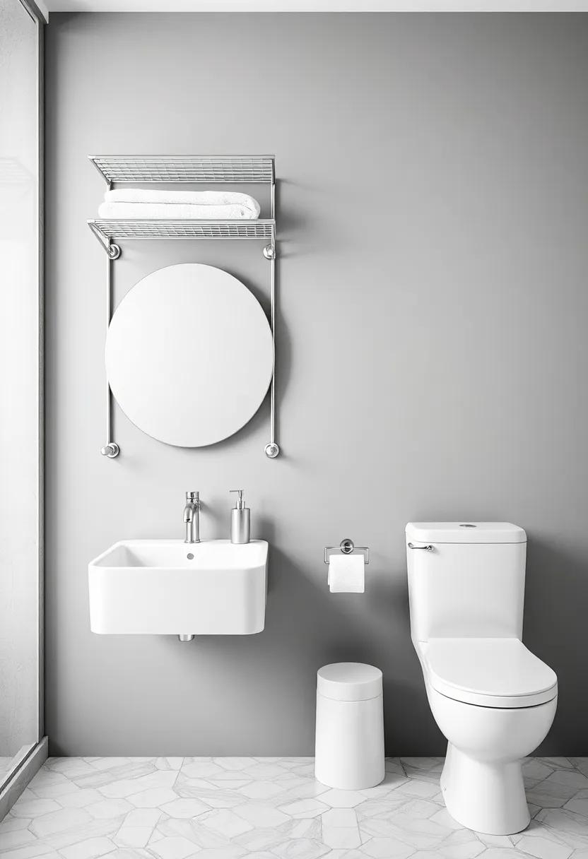 Utilizing Vertical Space: How Wall-Mounted Racks Can Change your Bathroom Game