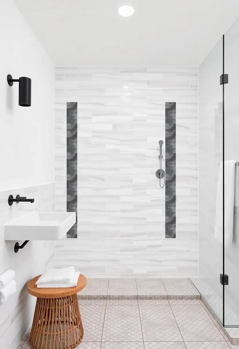Creating Focal Points: Accent Tiles to Transform Your Shower Experience