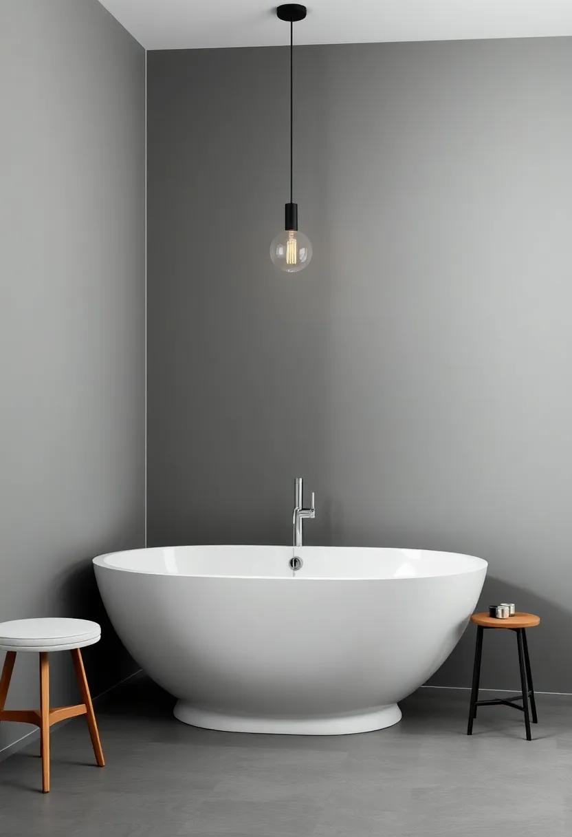 Vibrant Gray Highlights: Infusing Personality in Minimalism