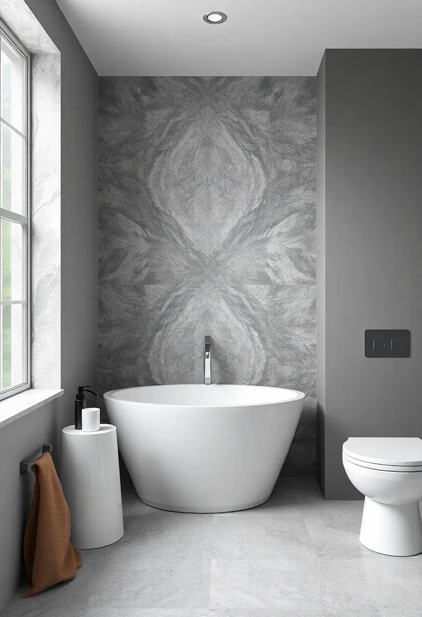 Layered Grays: Crafting Depth Through Color Dynamics