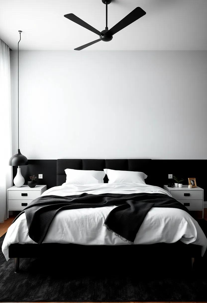 Bold‍ Color Contrast ⁤That ​Elevates ⁤Bedroom Aesthetics