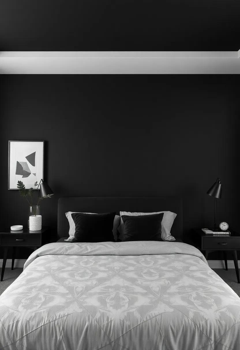 Creating⁤ a Cozy ⁢Ambiance⁣ with Deep ‍Black Tones