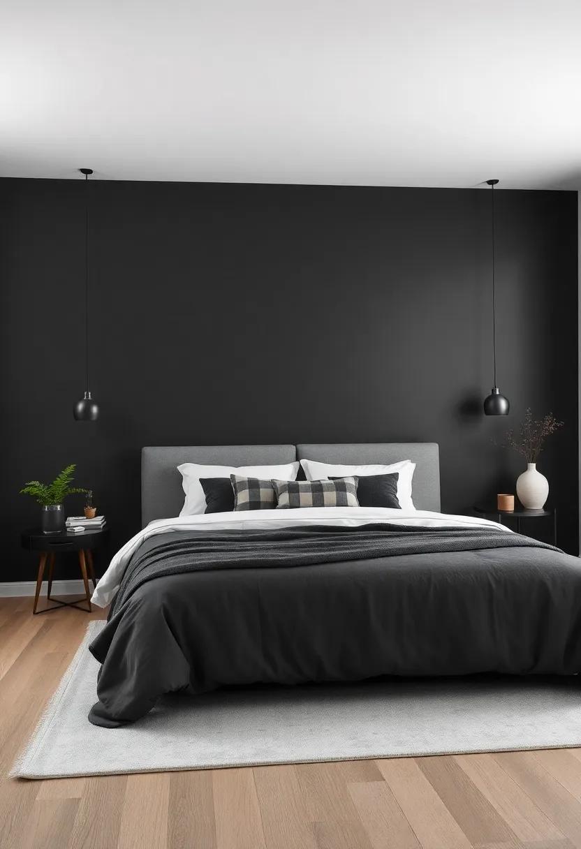 Exploring Contemporary vs. ​Traditional Styles ⁣with Black Walls