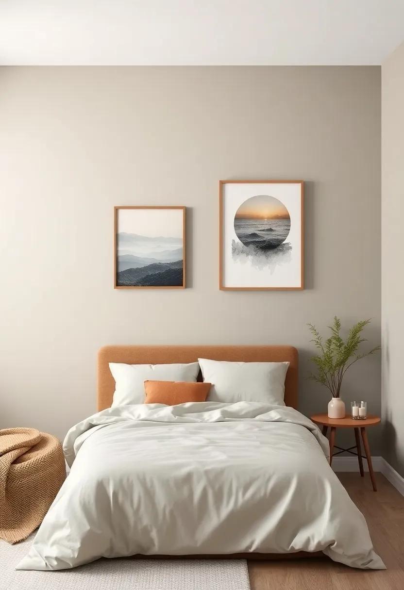 Artistic Expressions: Wall Art Ideas that Compliment Earth⁢ Tones