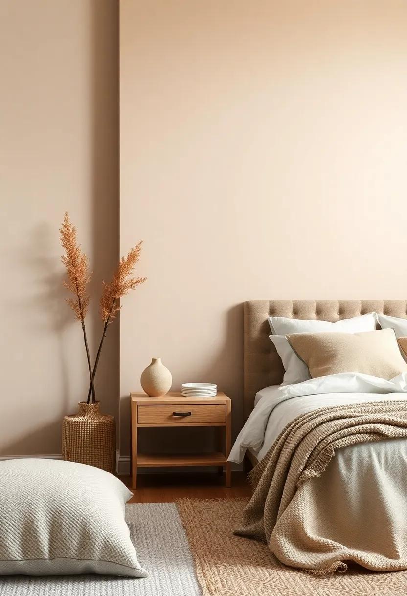 Crafting a‌ Nature-Inspired Bedroom with Textured Fabrics