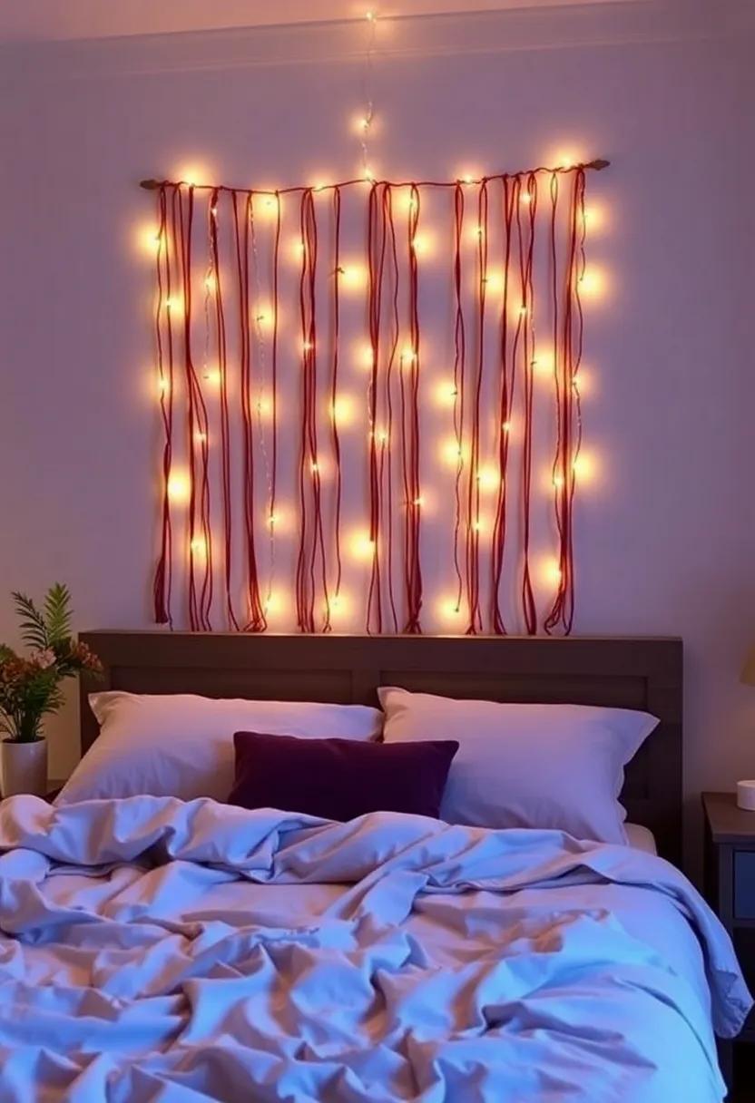 Explore the Magic of String Lights in Bedroom Decor