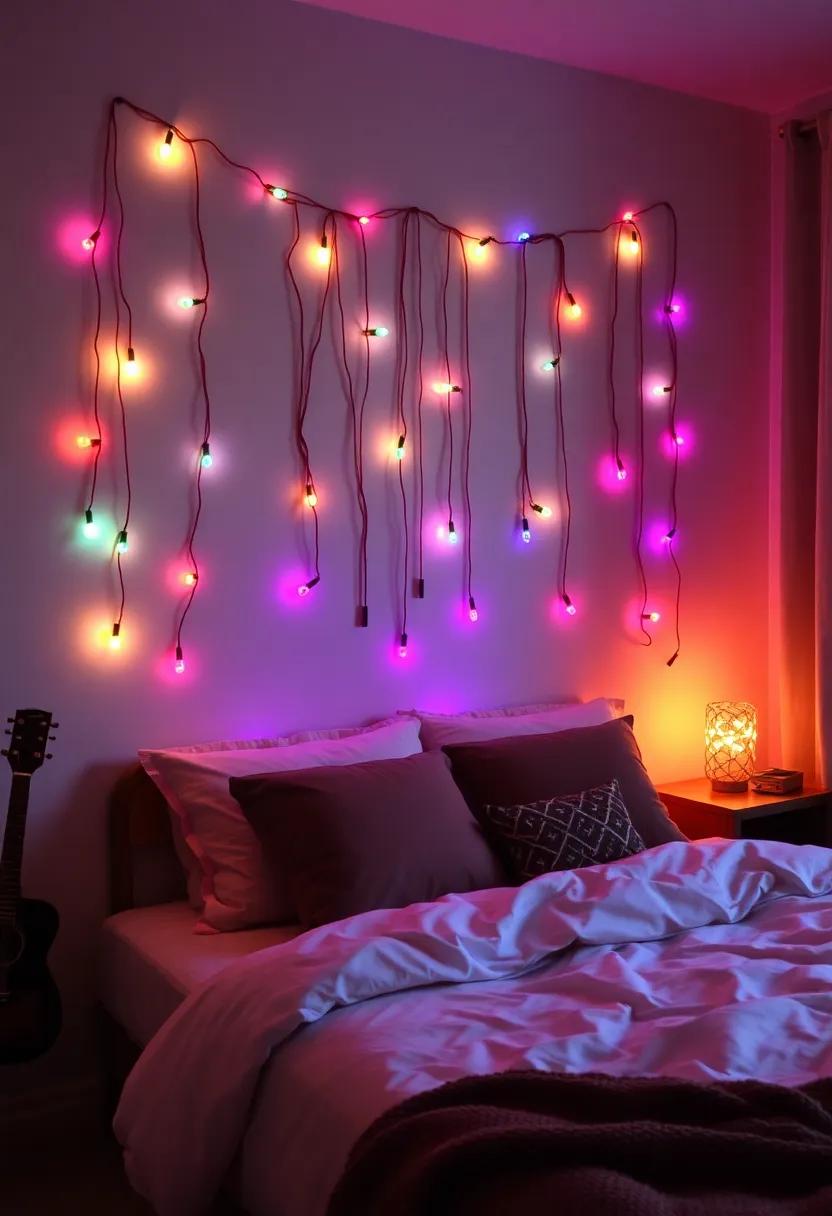 Enhancing ‍Your Bedroom Aesthetic with ⁢Colorful Bulbs