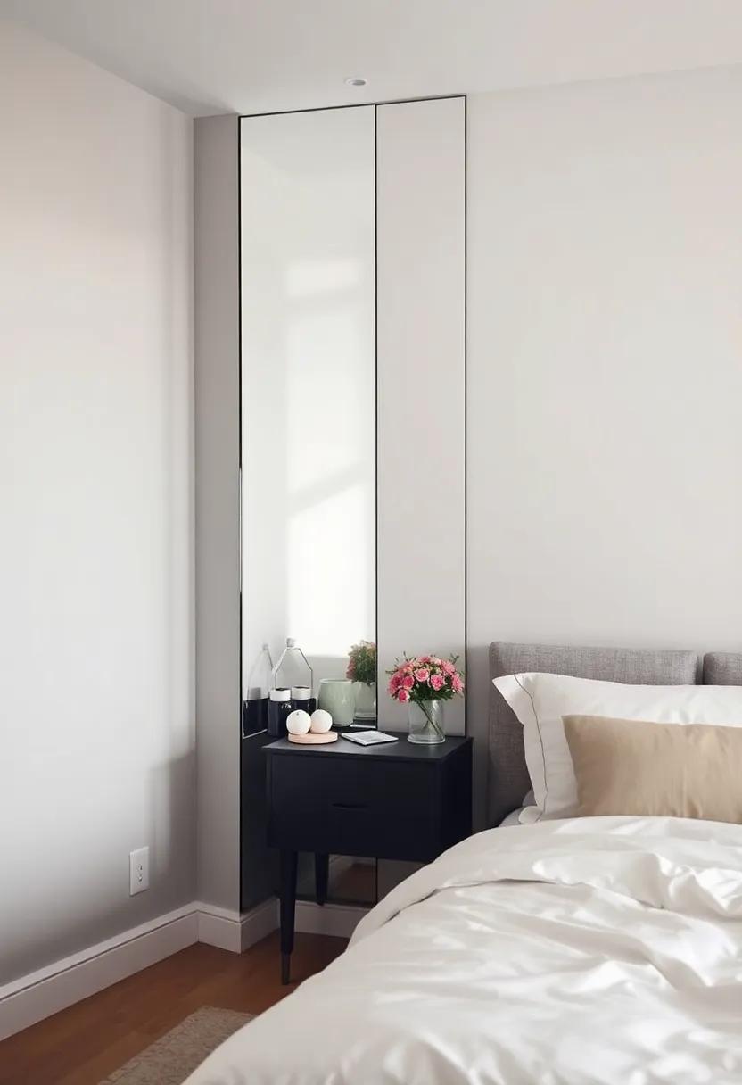 Creative Use of Mirrors to Enhance light and Space