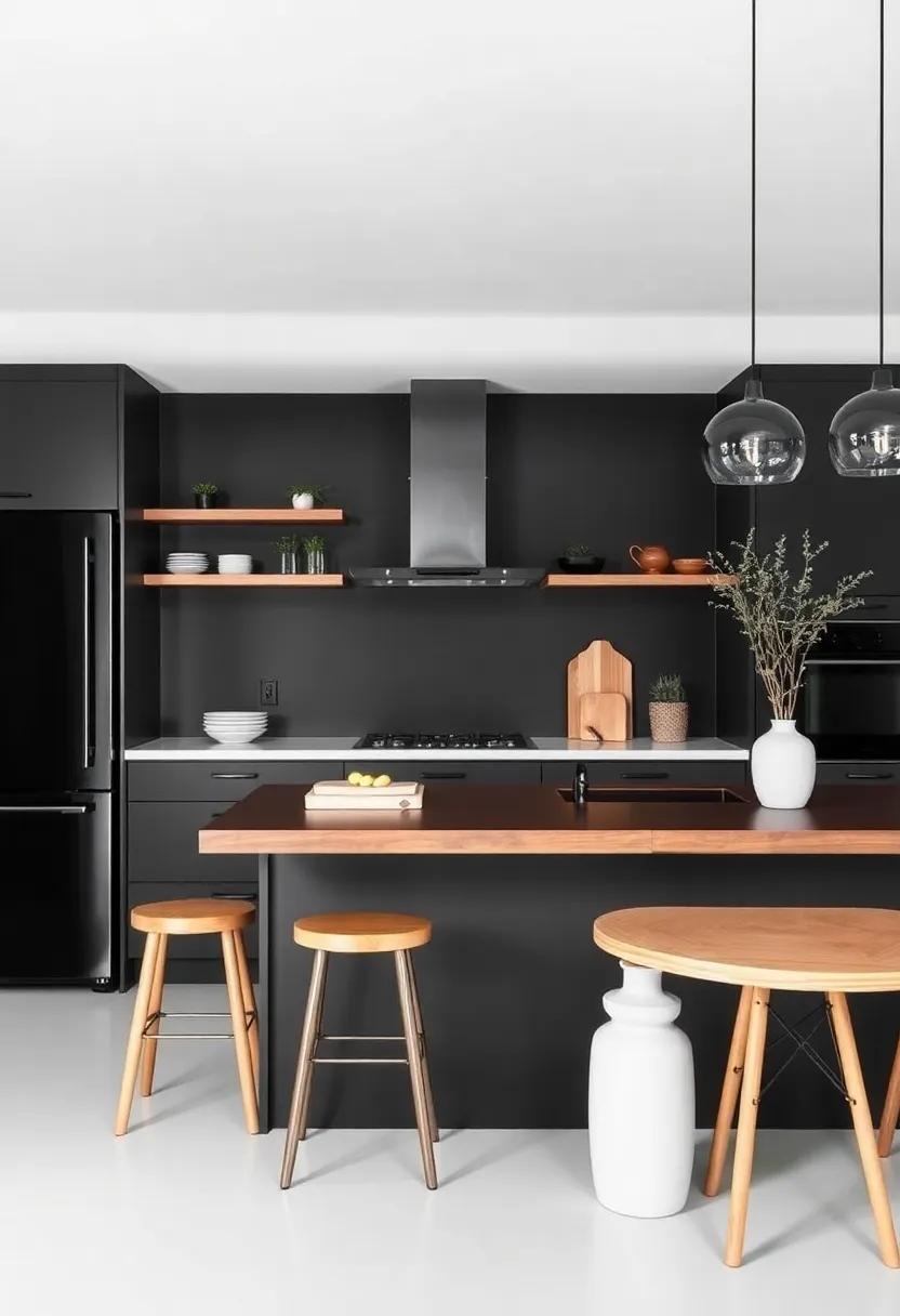 Seasonal Decor ‍Ideas for Embracing Black Kitchen Aesthetics