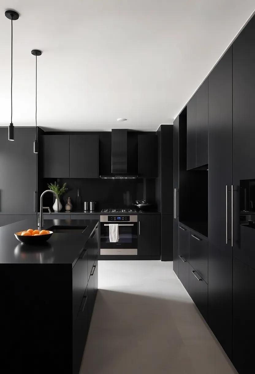 Sustainable Choices in Black⁤ Kitchen Design:⁢ A Modern Approach
