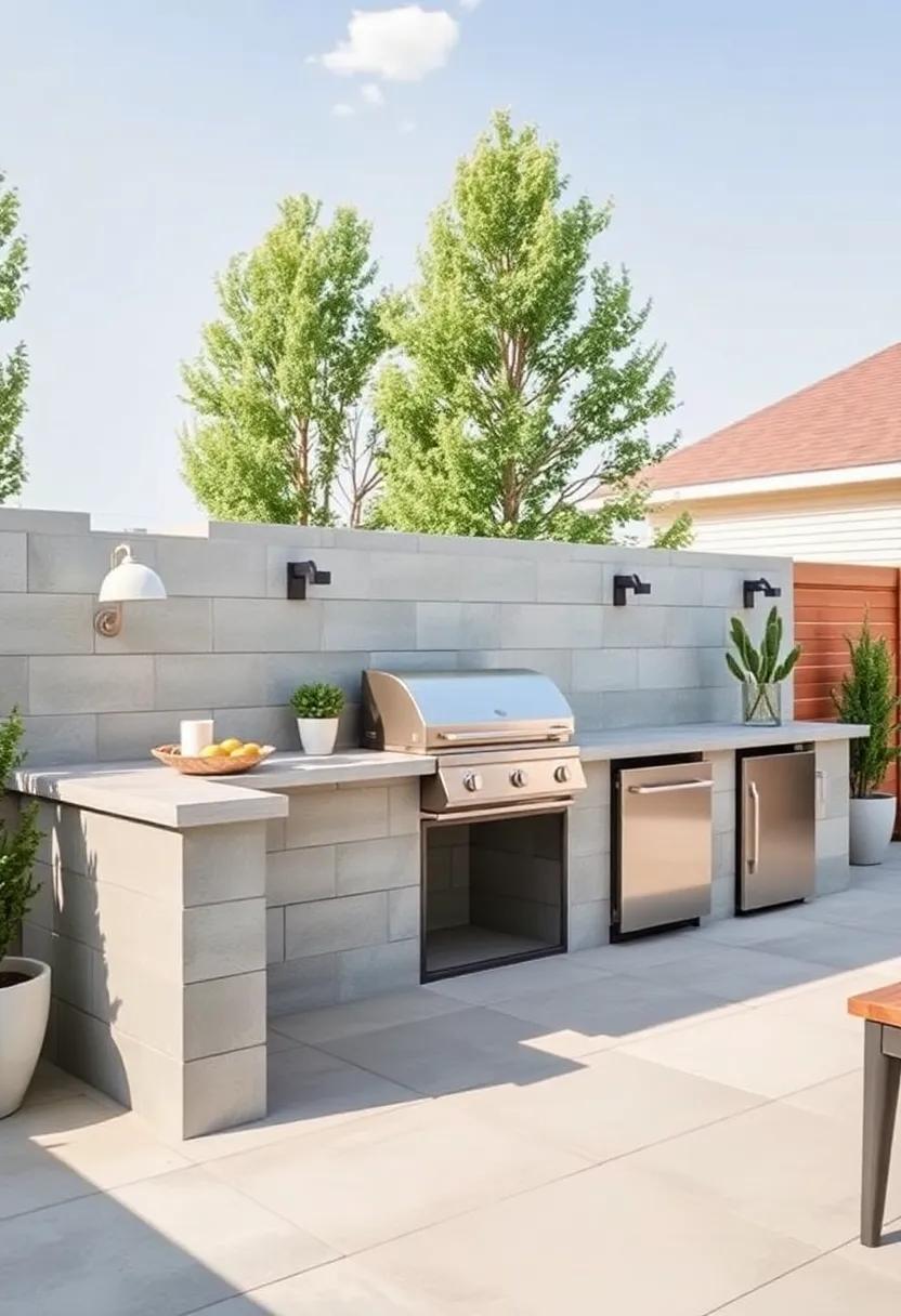 Designing ⁢Functional ⁣Zones Within Your Outdoor Kitchen Layout