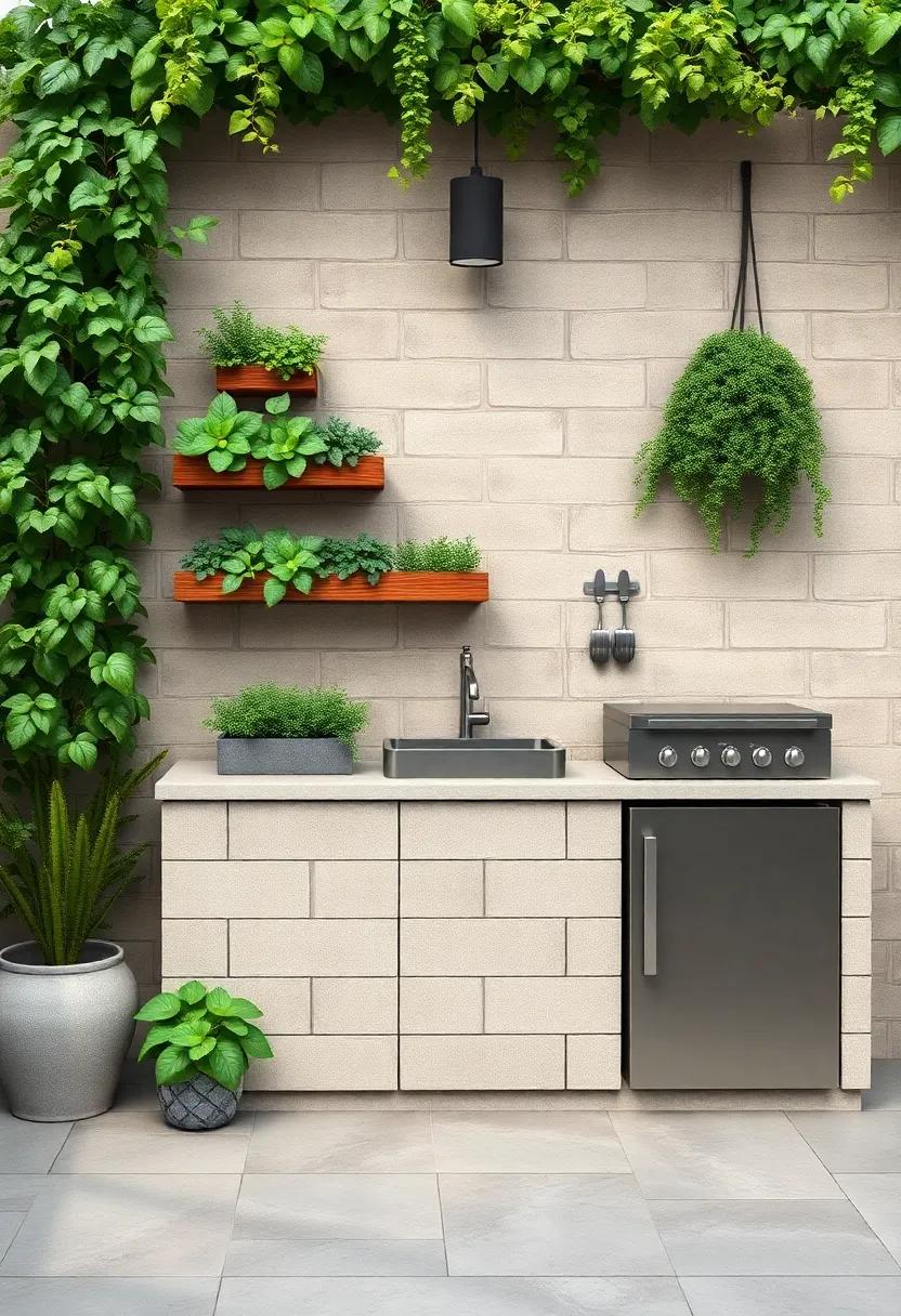 Utilizing vertical Space for Herb gardens and Greenery