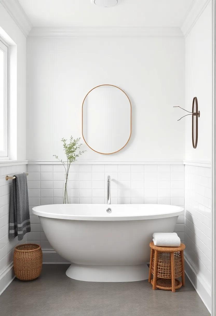 The Simplicity of Minimalist Decor in a Classic Bathroom⁢ Space