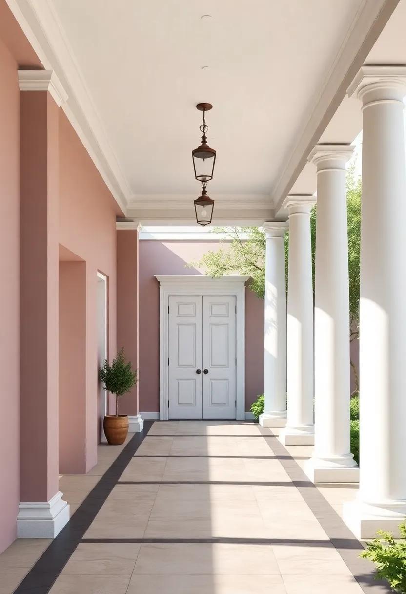Color ⁤Palettes for Classic entryways: Harmonizing with Nature and ​Surroundings