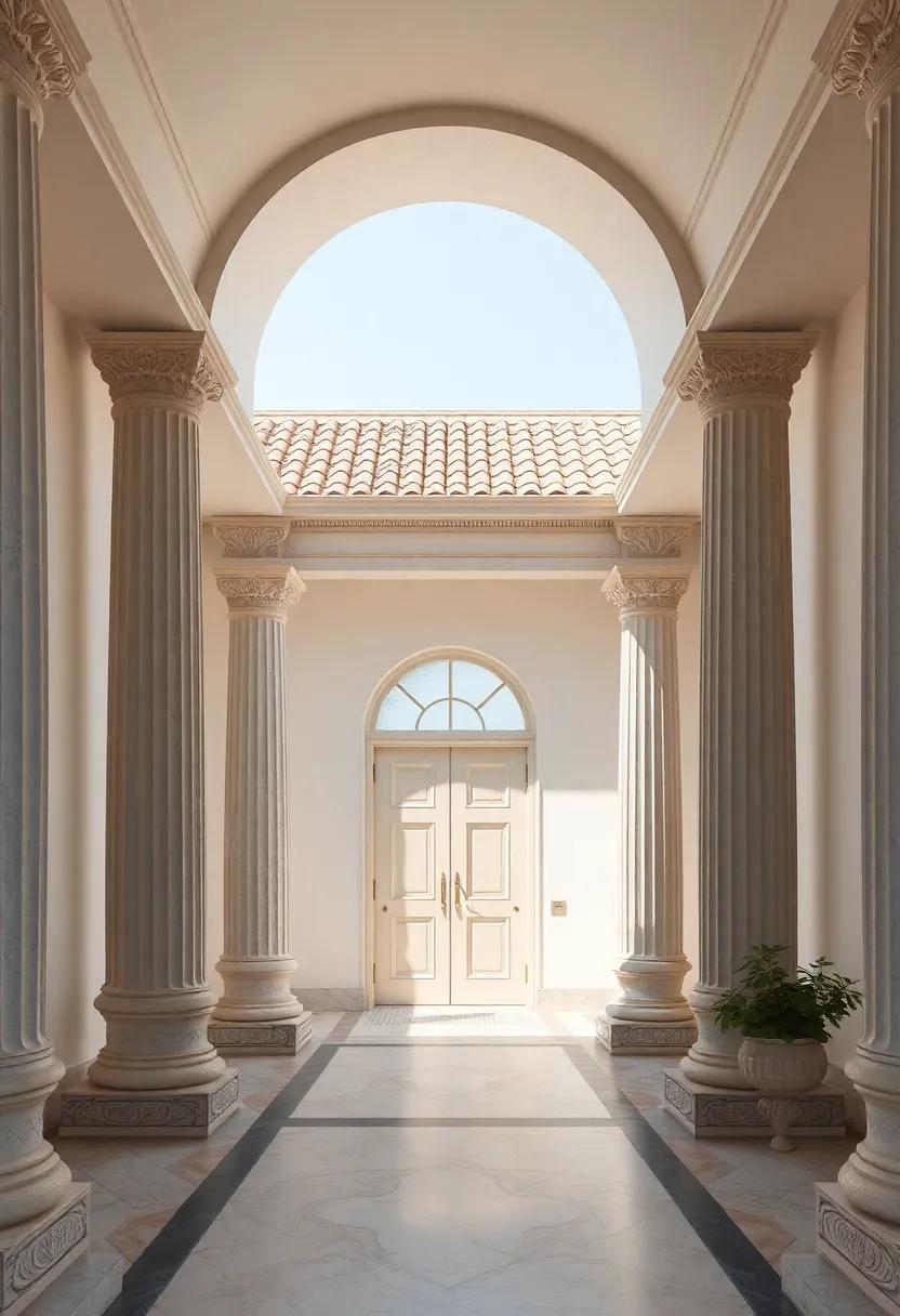 Cultural Variations in Column Design: A Global Perspective on Entryways