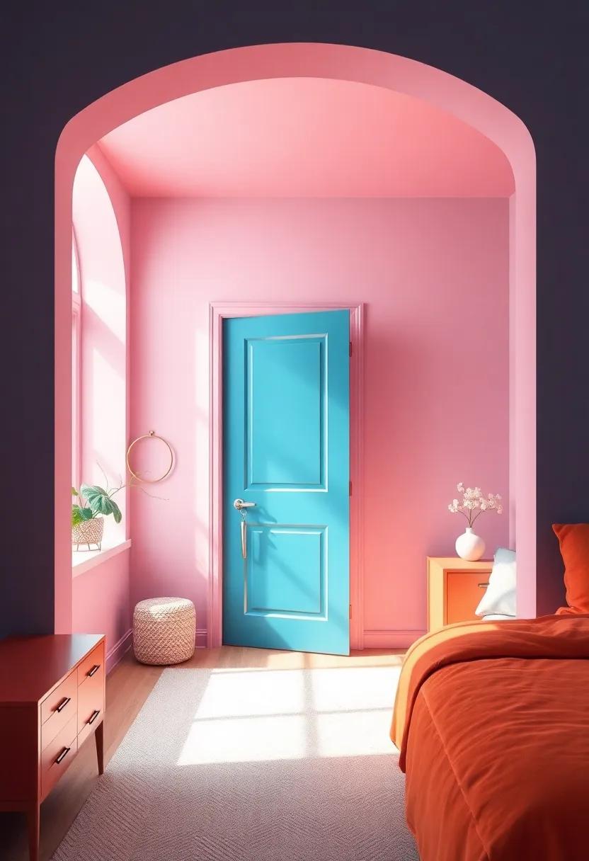 Doors ⁣as Decor: Painting ‍Entrances ‍with ‌Unexpected ‌Hues