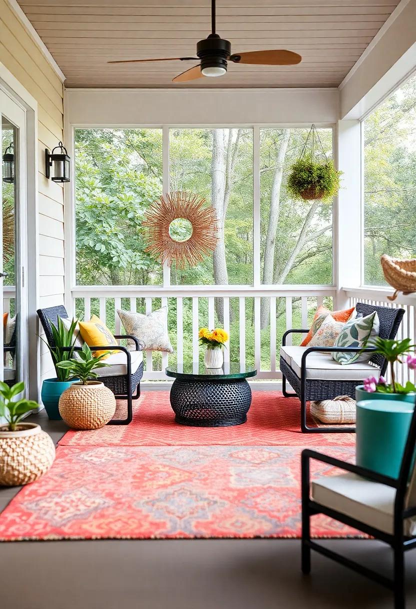 Crafting a Serene​ Escape With Colorful Area Rugs and decorative Cushions