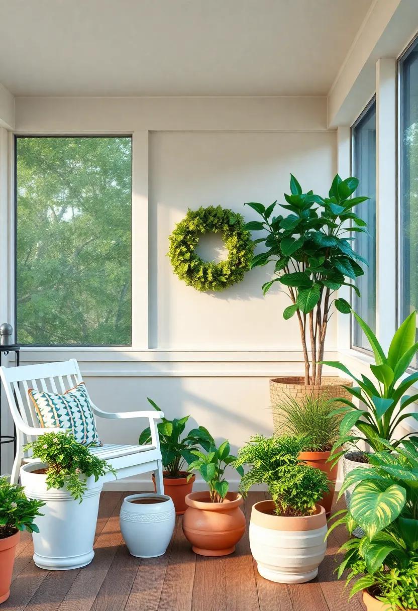 Natural Elements: Bringing the Outdoors In⁣ With Potted Plants and Greenery