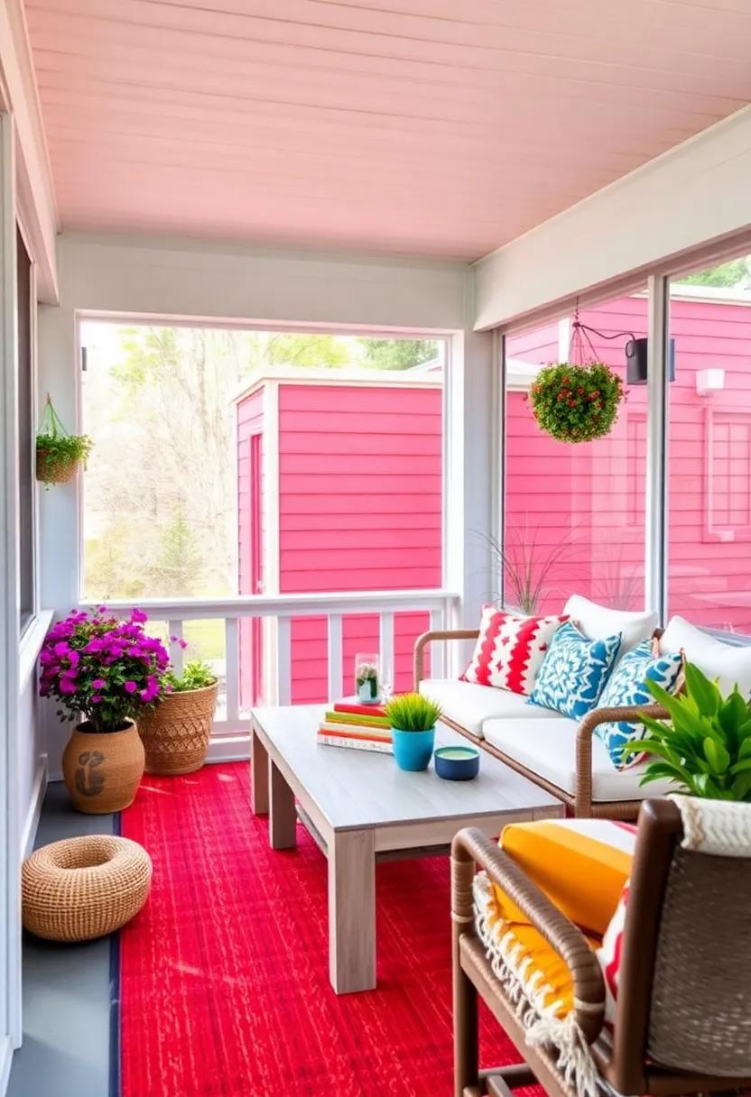 Transforming Your Outdoor Oasis With Vibrant Color Palettes and Cozy Textiles