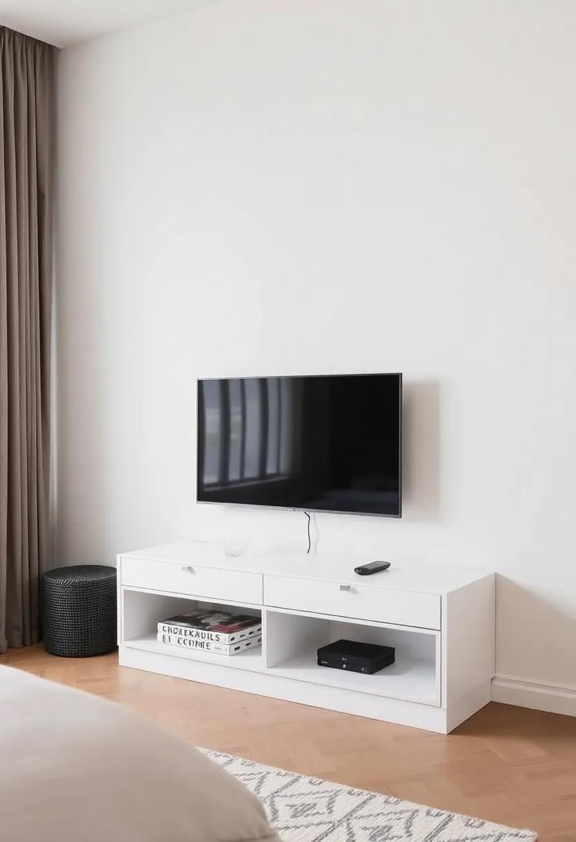 12) Low-Profile Bench – A minimalistic low-profile design that⁤ serves ⁣dual ⁣functions⁣ as a TV stand and‌ additional seating,perfect for those cozy movie nights