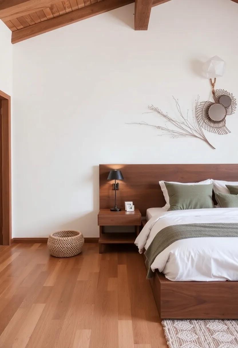 Embracing Serenity Through‌ Minimalism in Rustic Bedroom Design