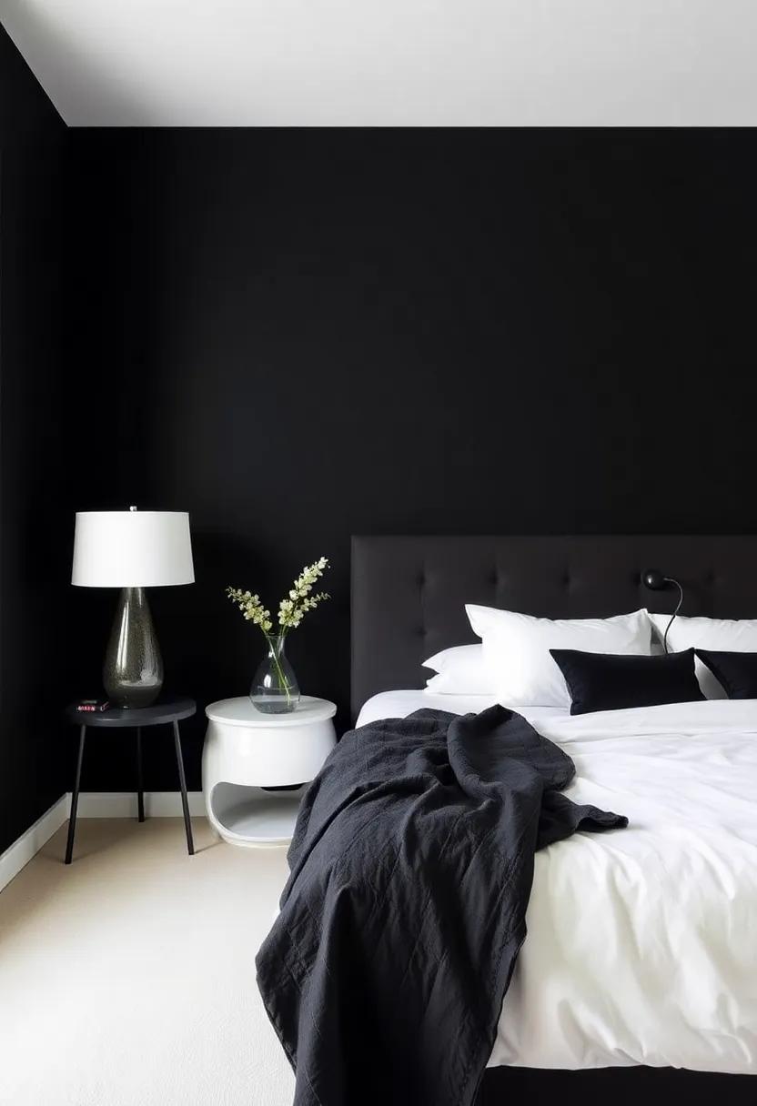 Making‌ a ‍Statement with Black: Elevating Your Space with Contrast