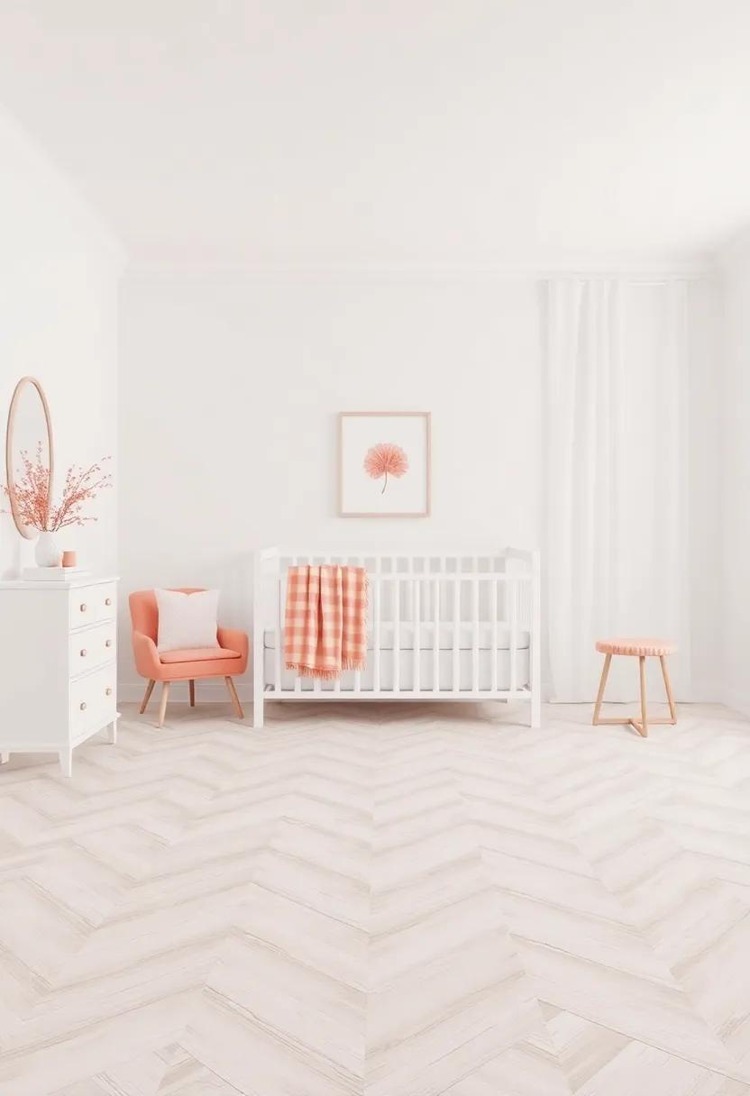 Flooring Choices to Complement Your Coral and White Theme