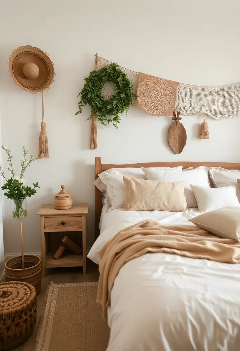 Incorporating Natural Textures with Wood ⁣and Linen