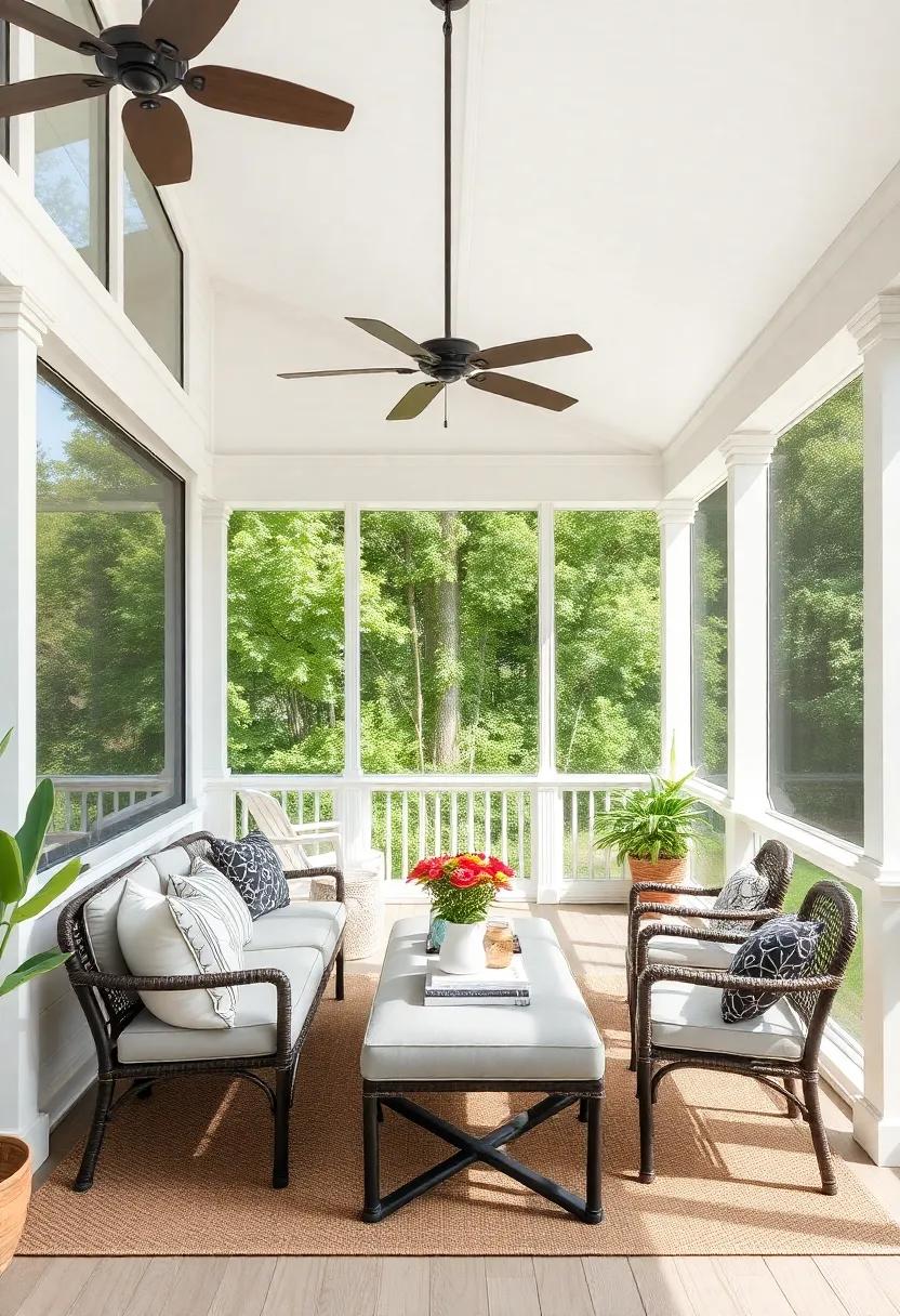 The Allure of Open-Air Living: Experience ⁢the Freshness of Screened Porches