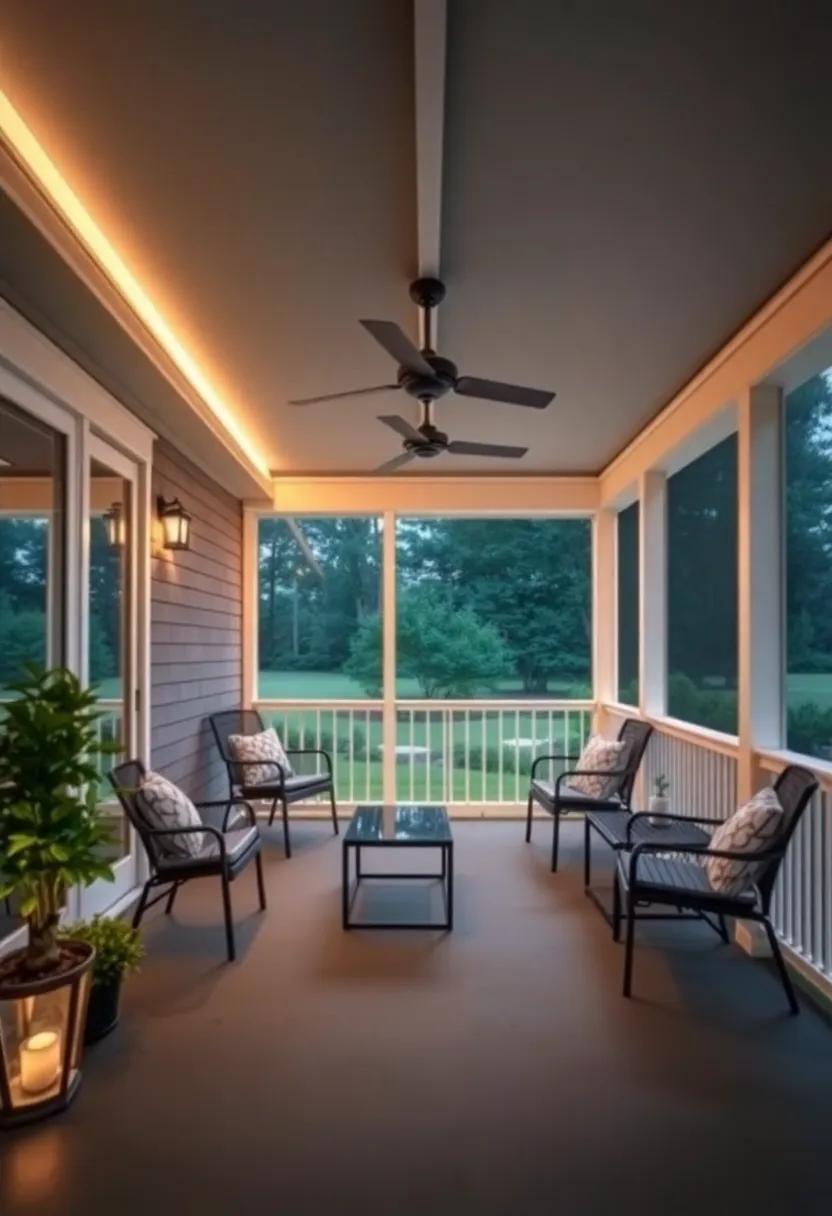 Lighting Magic: Illuminating Your Screened porch for Evening Relaxation