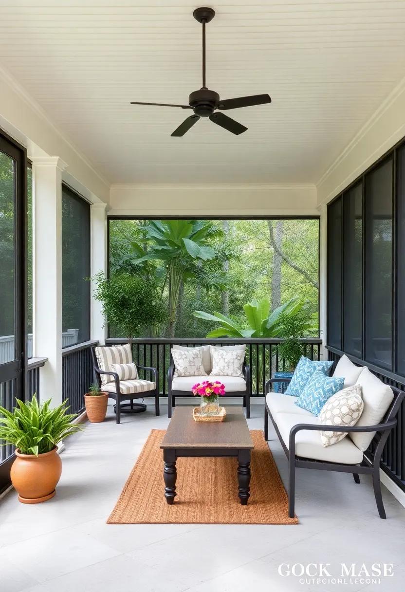 Weathering the Seasons: ‍Ideas⁤ for Enjoyable Year-Round Screened Porch Use