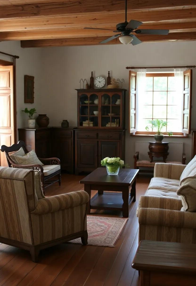 highlighting Texture and grain in Wooden Furnishings