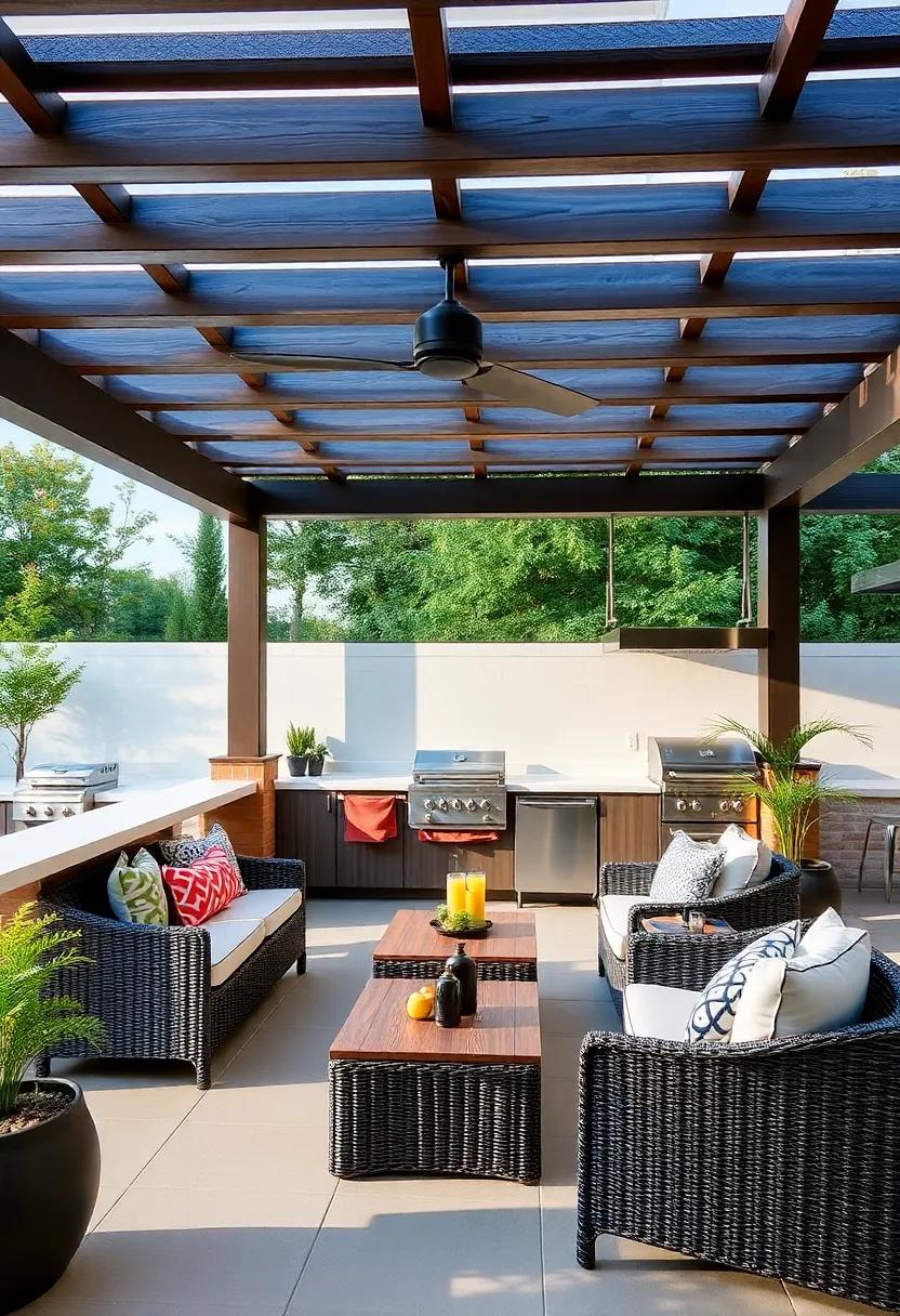 Sophisticated Seating ‌Options for Outdoor Gatherings