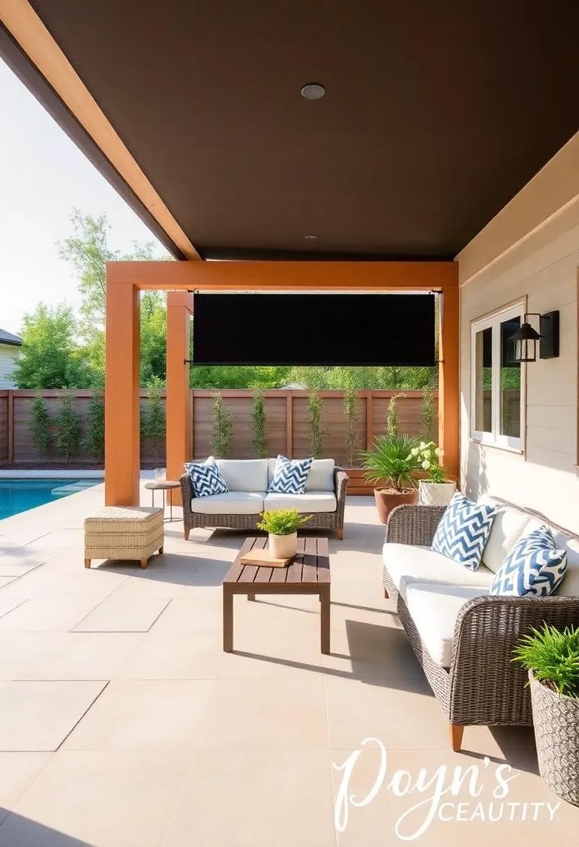 crafting a Functional Space: Incorporating Seating and Shade into Your Pool Deck