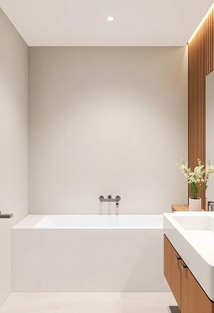 Exploring minimalist Bathroom Designs That Emphasize Clean Lines and Simple Elegance