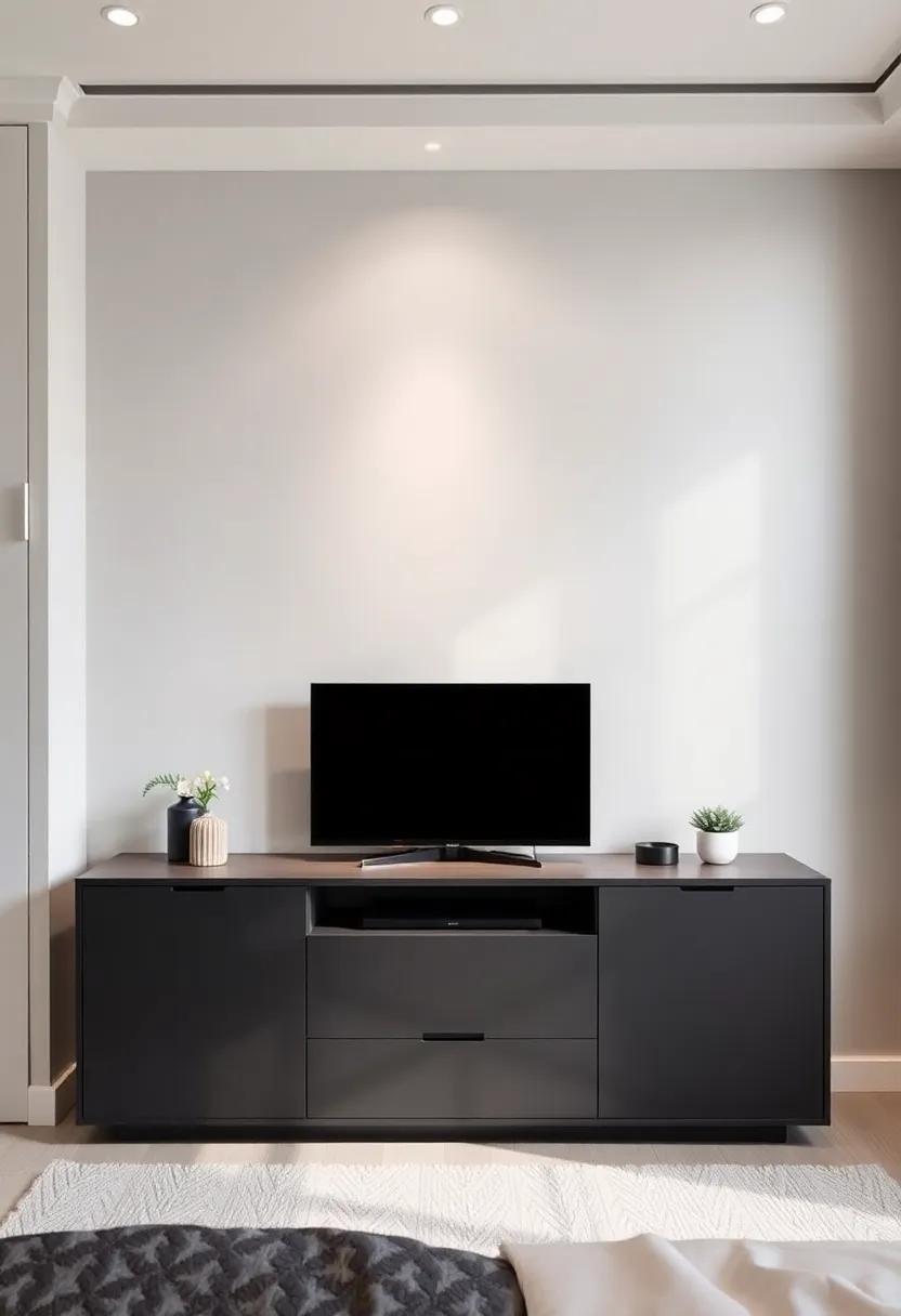 Creating a Focal Point in Your Bedroom with a Stunning TV Unit