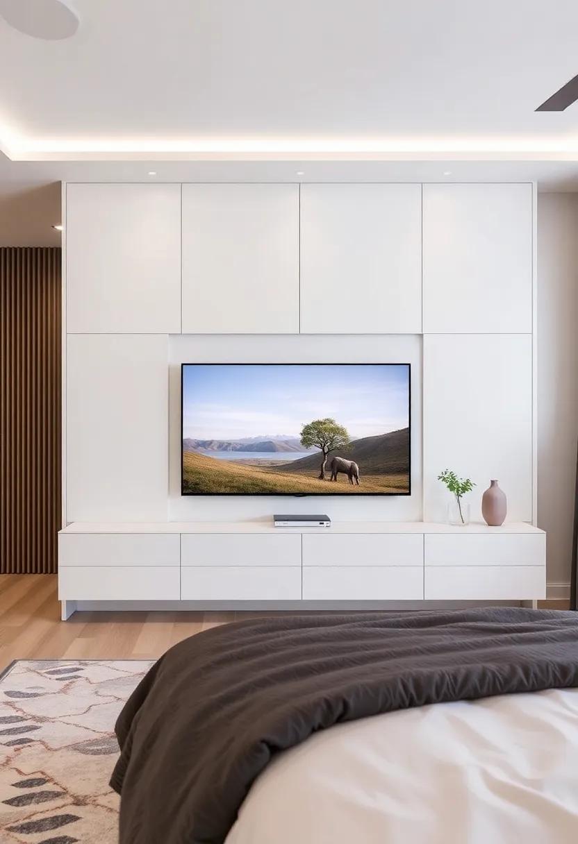 Elevate Your Bedroom Aesthetic with Custom Designed TV Units