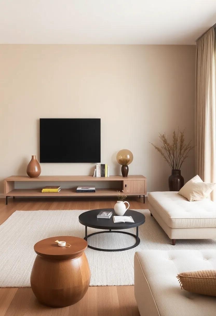 Emphasizing Minimalism with Earthy Simplicity