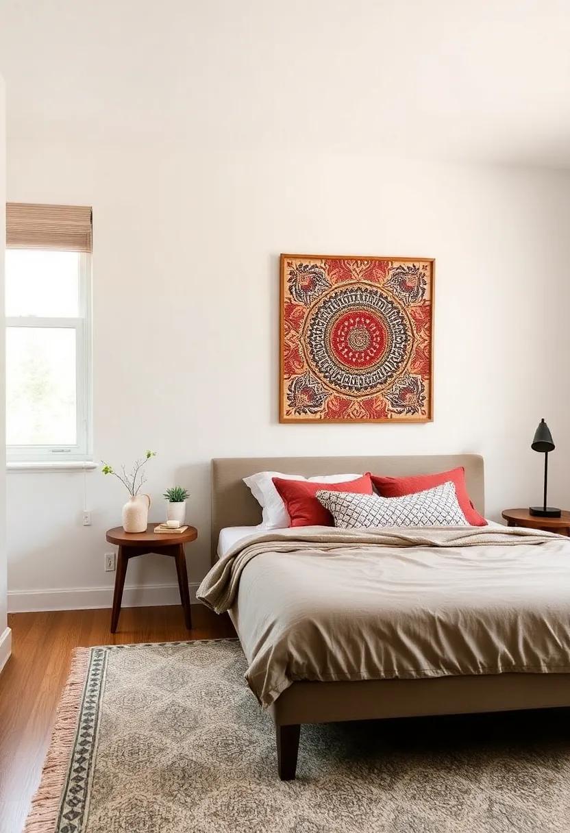 DIY Ideas for Personalizing patterned Wall‍ Art in Your Bedroom