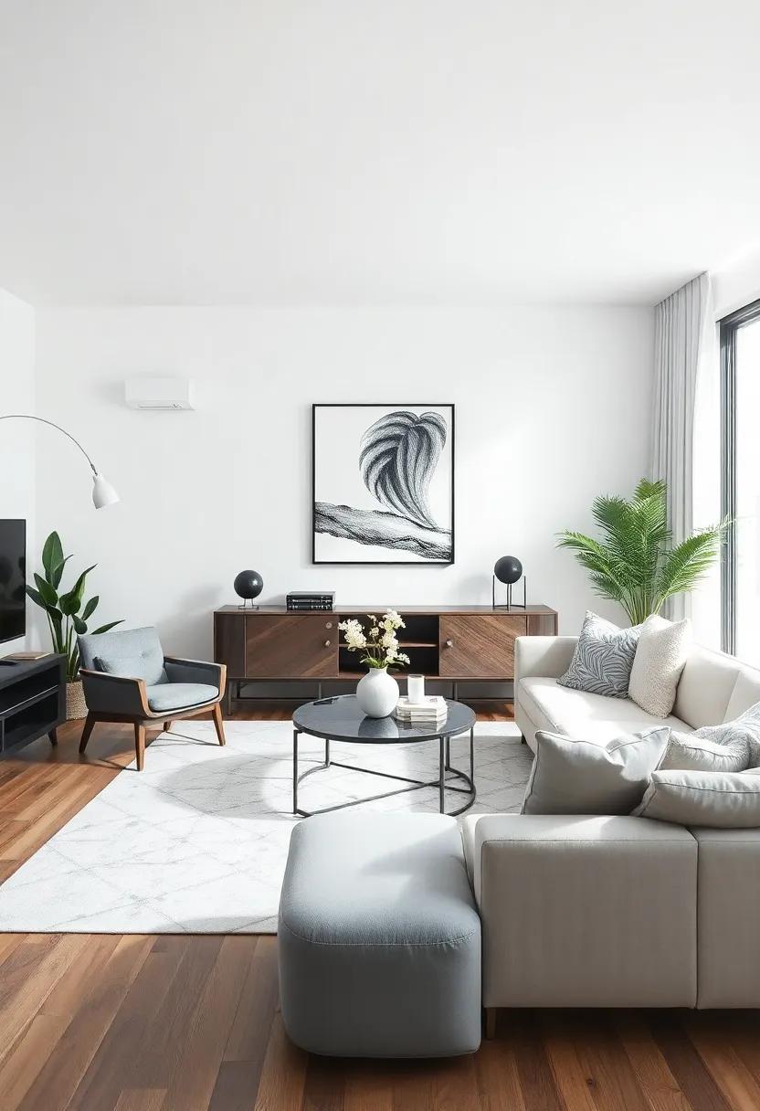 the Subtle Elegance of Monochromatic Art in Eclectic Spaces