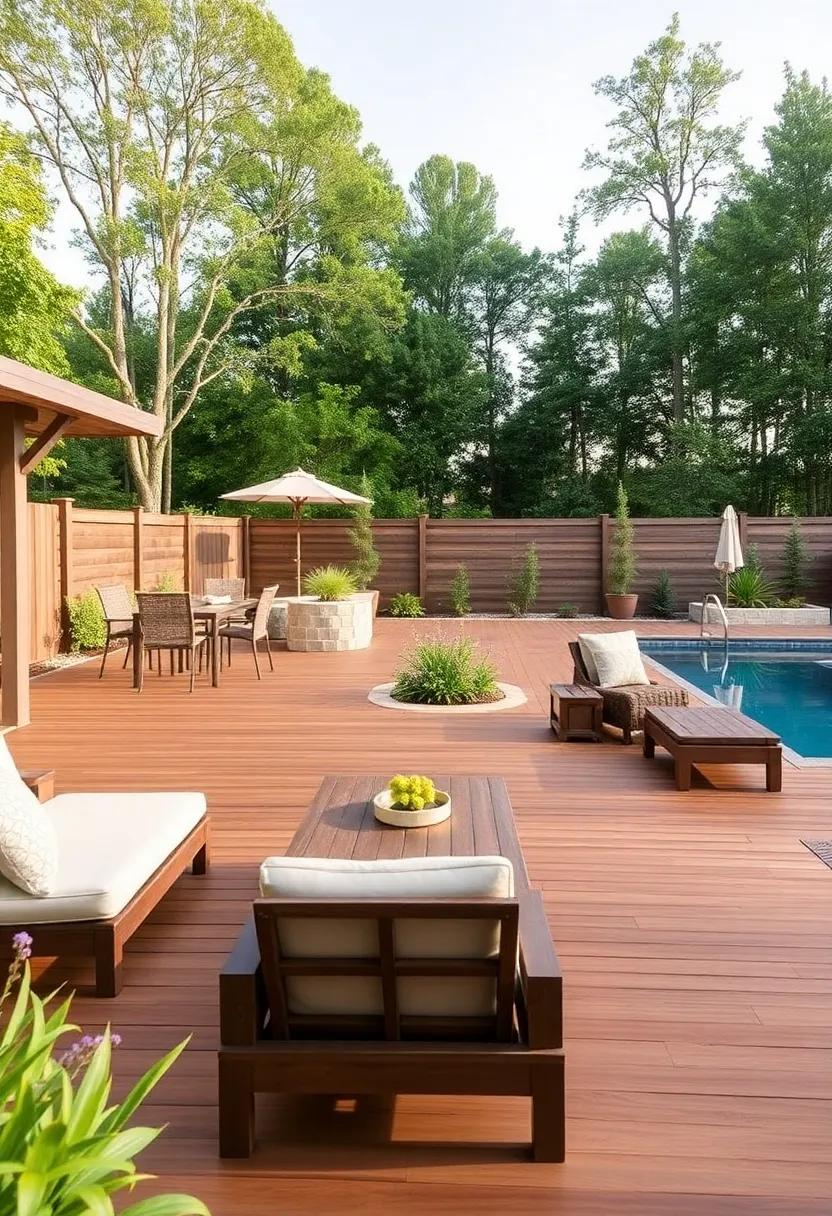 Embracing Different Styles: From Modern Minimalism to Rustic Charm in Pool Deck Design