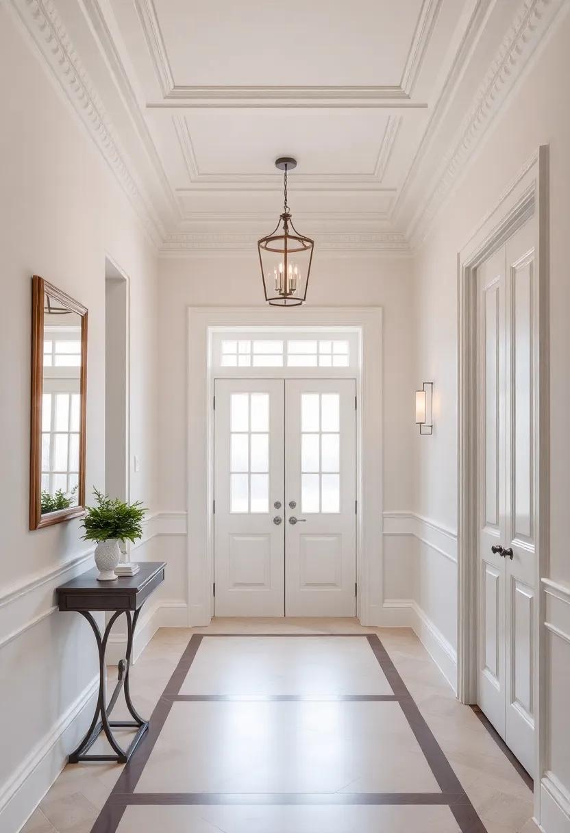Intricate Crown Molding​ Details for a Touch of Elegance
