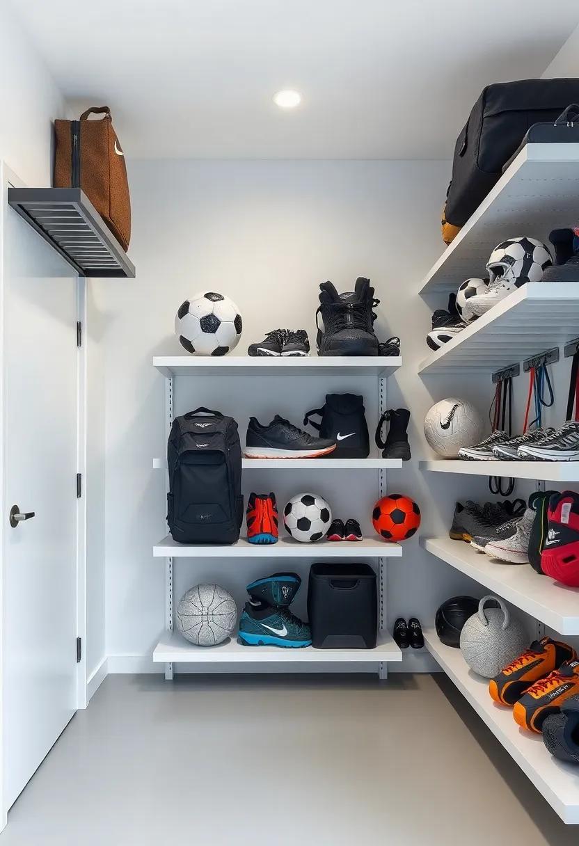 Layered Shelving Systems: Organizing equipment With A Modern Aesthetic