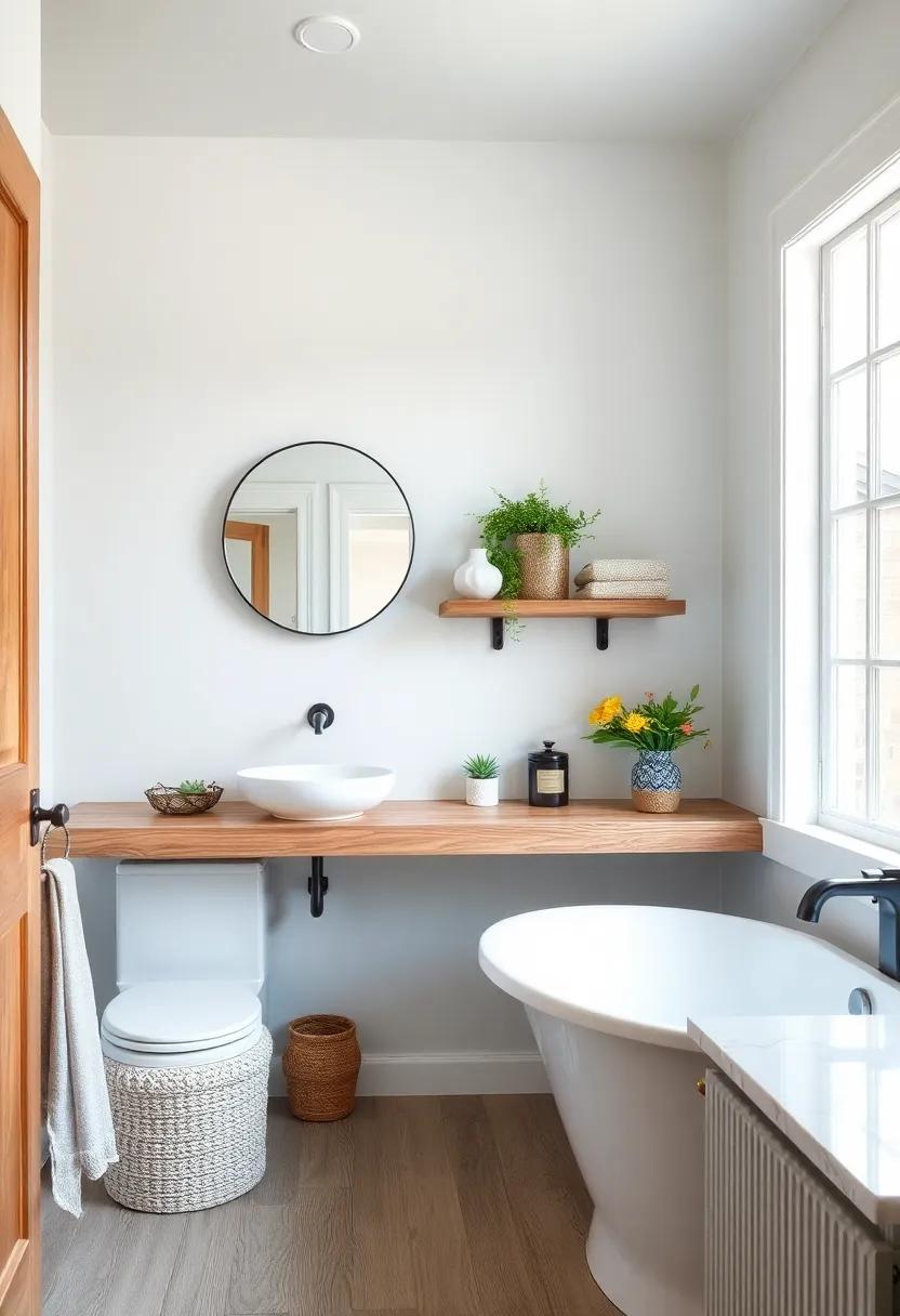 Simplicity Meets Charm in Farmhouse Bathrooms