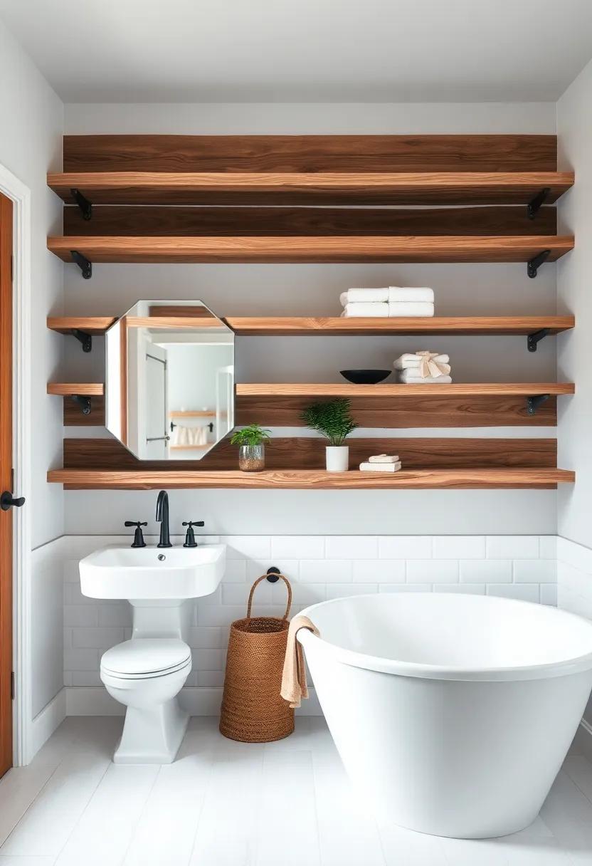 Wooden Shelving⁤ that Tells a Story