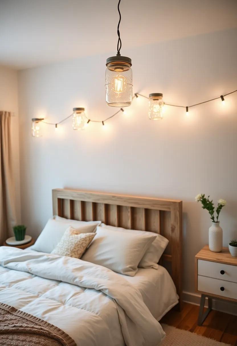 Integrate Mason ⁤Jar String Lights for a Playful Touch