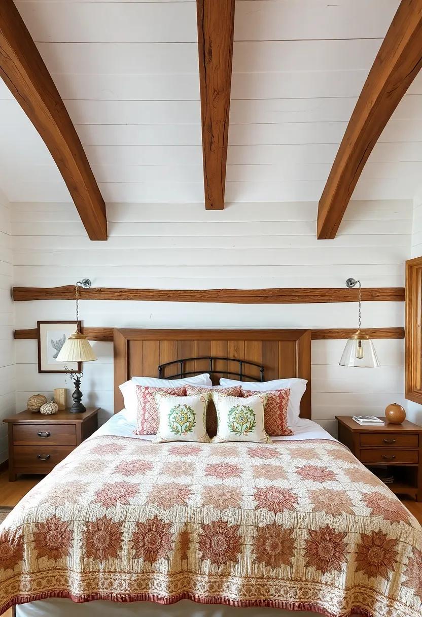 The Allure ⁣of Exposed ‌Beams in ⁢farmhouse Bedroom Ceilings